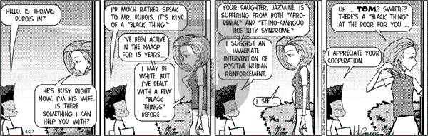The Boondocks on Thursday November 28, 2013 Comic Strip