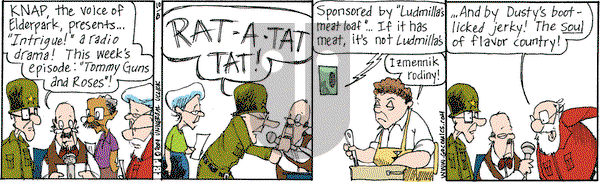 The Elderberries on Thursday April 10, 2025 Comic Strip