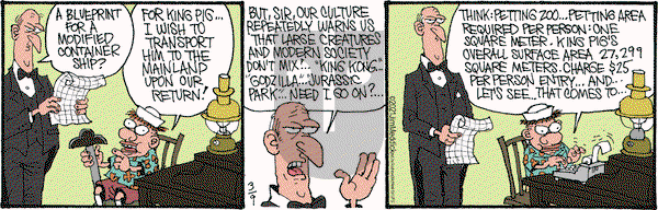 Monty on Tuesday March 9, 2021 Comic Strip