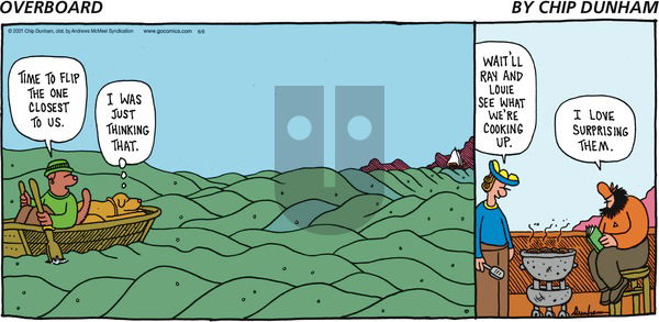 Overboard on Sunday June 6, 2021 Comic Strip