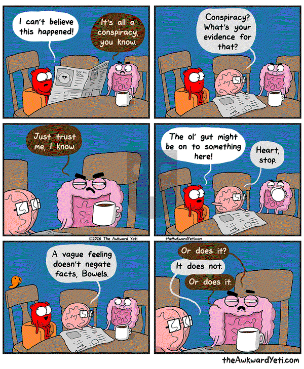 The Awkward Yeti on Monday October 3, 2016 Comic Strip