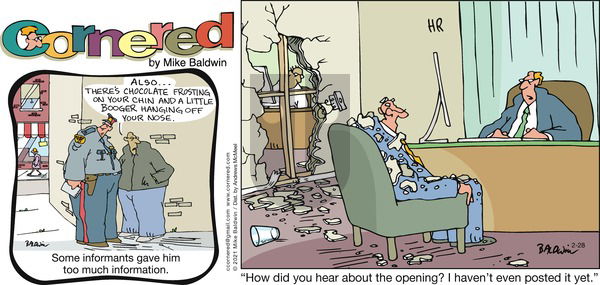 Cornered on Sunday February 28, 2021 Comic Strip