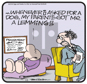 Ziggy on Thursday January 3, 2008 Comic Strip