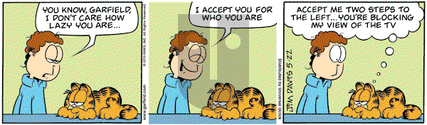 Garfield - Saturday May 22, 2010 Comic Strip