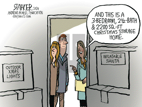 Jeff Stahler on Wednesday December 4, 2024 Comic Strip