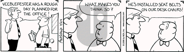 The Born Loser on Monday July 24, 2006 Comic Strip