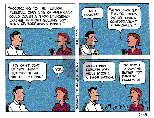 Ted Rall on Monday June 1, 2015 Comic Strip