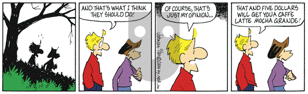 Arlo and Janis on Tuesday November 30, 2004 Comic Strip