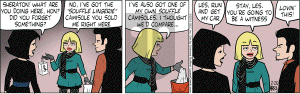 Luann on Tuesday February 20, 2018 Comic Strip