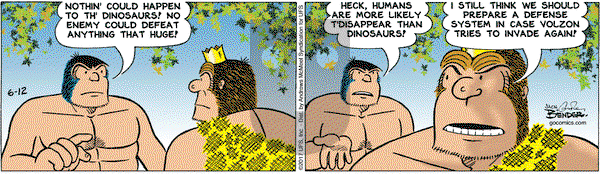 Alley Oop on Monday June 12, 2017 Comic Strip