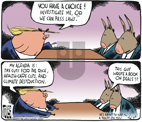 Tom Toles on Friday May 24, 2019 Comic Strip