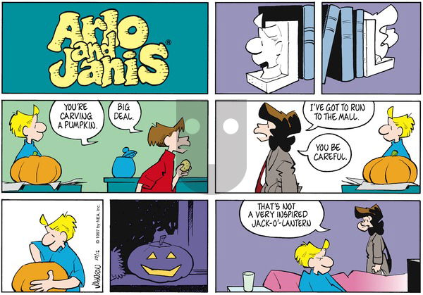 Arlo and Janis on Sunday October 12, 1997 Comic Strip