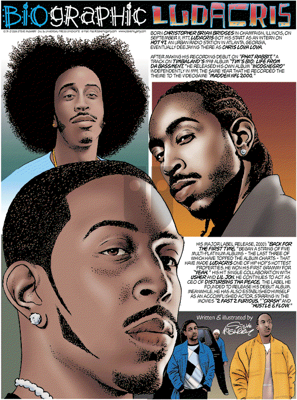 Biographic on Sunday December 31, 2006 Comic Strip