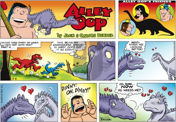Alley Oop on Sunday May 8, 2005 Comic Strip