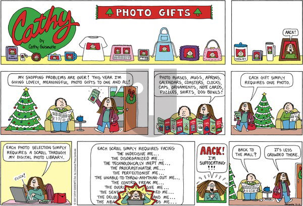 Cathy Classics on Sunday December 2, 2007 Comic Strip