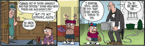 Monty on Monday August 6, 2018 Comic Strip