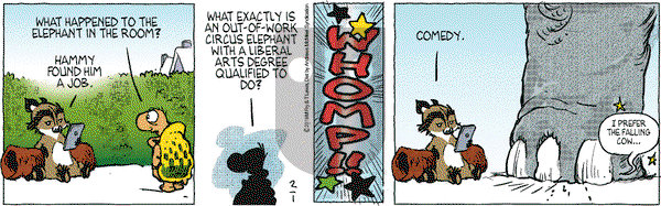 Over the Hedge on Friday February 1, 2019 Comic Strip