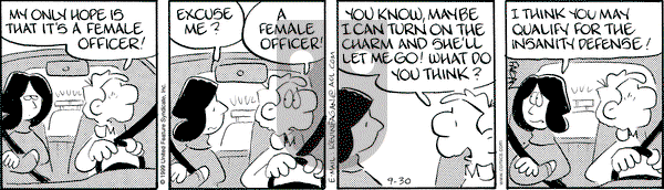 Drabble on Thursday September 30, 1999 Comic Strip
