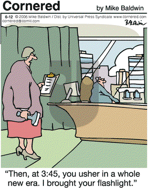 Cornered on Monday June 12, 2006 Comic Strip