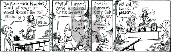 The Elderberries on Wednesday March 29, 2006 Comic Strip