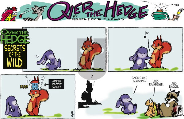 Over the Hedge on Sunday April 5, 2015 Comic Strip