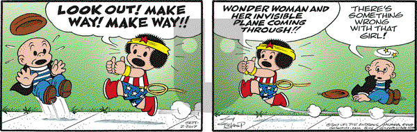 Nancy on Saturday September 2, 2017 Comic Strip