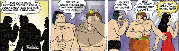 Alley Oop on Thursday January 20, 2011 Comic Strip