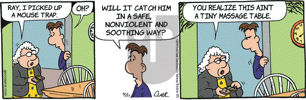 Lola on Friday April 11, 2014 Comic Strip