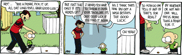 The Buckets on Tuesday May 3, 2011 Comic Strip