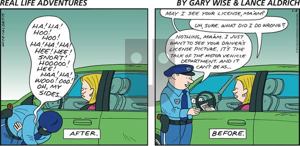 Real Life Adventures on Sunday January 8, 2012 Comic Strip