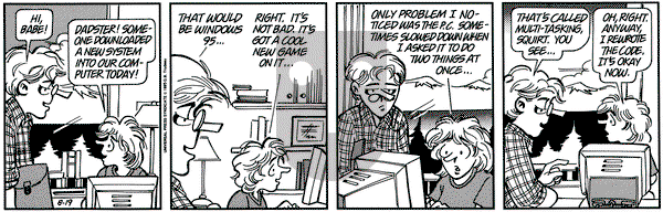 Doonesbury on Saturday August 19, 1995 Comic Strip