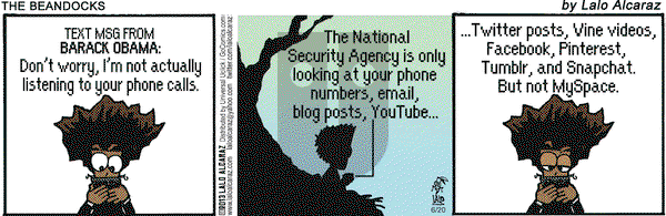 La Cucaracha - Thursday June 20, 2013 Comic Strip