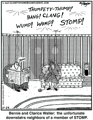 Close to Home on Tuesday November 23, 2004 Comic Strip