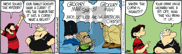 The Buckets on Saturday November 27, 2010 Comic Strip