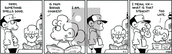 FoxTrot on Saturday August 2, 2003 Comic Strip