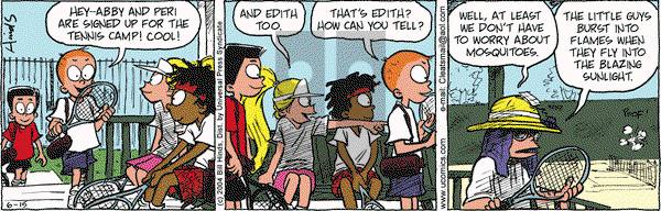 Cleats on Tuesday June 15, 2004 Comic Strip