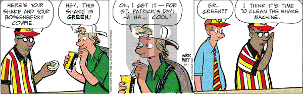 Lucky Cow on Wednesday March 19, 2025 Comic Strip