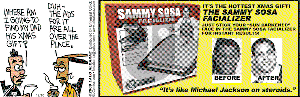 La Cucaracha - Thursday December 10, 2009 Comic Strip