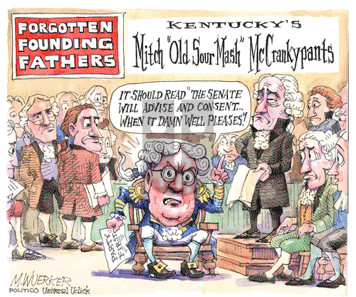 Matt Wuerker on Wednesday April 13, 2016 Comic Strip