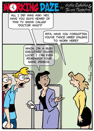 Working Daze on Wednesday October 1, 2025 Comic Strip