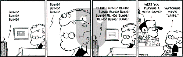 FoxTrot on Saturday November 8, 2003 Comic Strip