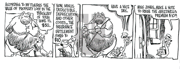 The Grizzwells on Saturday October 8, 1994 Comic Strip