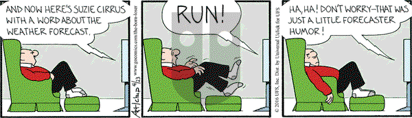 The Born Loser on Saturday April 23, 2016 Comic Strip