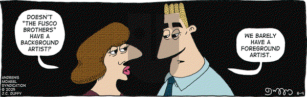 The Fusco Brothers on Monday June 9, 2025 Comic Strip