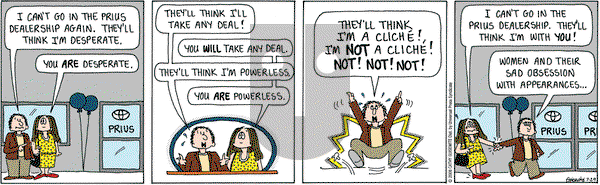 Cathy Classics on Tuesday July 29, 2008 Comic Strip