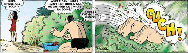 Alley Oop on Thursday September 3, 2009 Comic Strip
