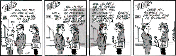 Doonesbury on Saturday September 29, 1973 Comic Strip