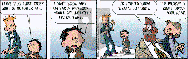 Frazz on Thursday October 1, 2015 Comic Strip