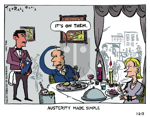 Ted Rall on Wednesday January 2, 2013 Comic Strip
