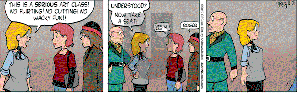 Luann on Saturday August 31, 2019 Comic Strip